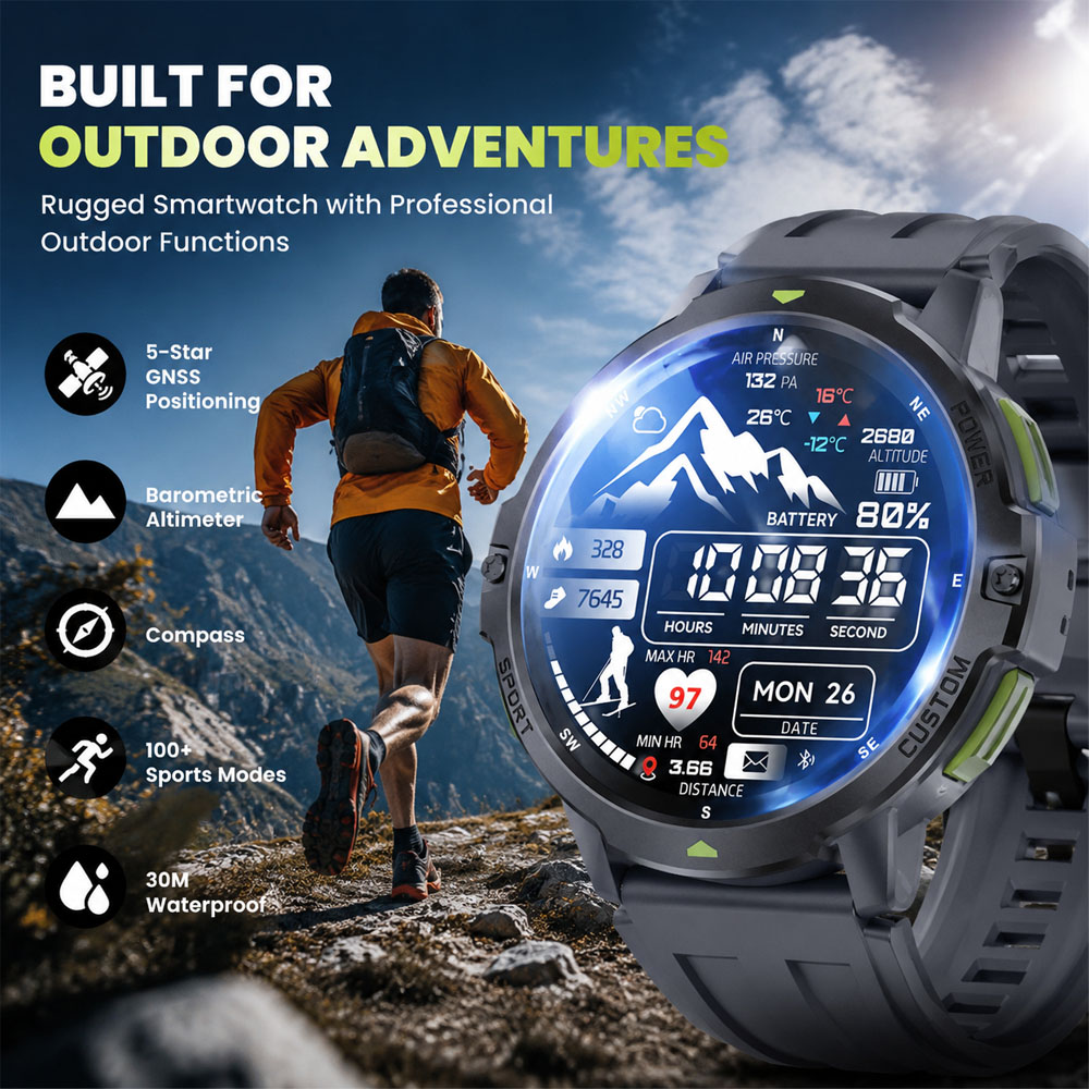2026 NEW Military GPS Smartwat - Smartwatch Timex Watches For Women review and price