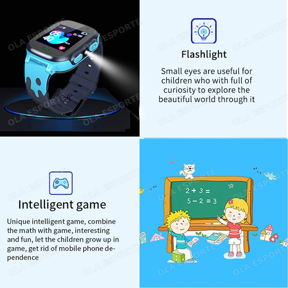 New Kids Smart Watch Child HD  - Smartwatch Watches Gift For Girls review and price