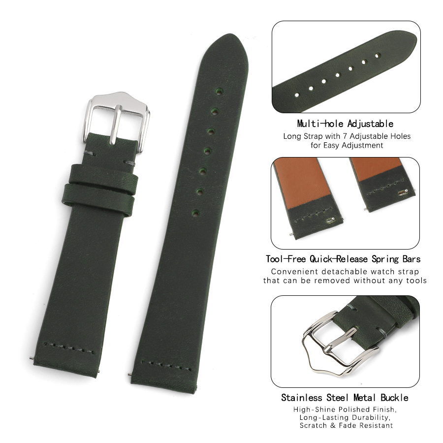 Vintage Genuine Leather Watch  - Omega Watches Smartwatch review and price