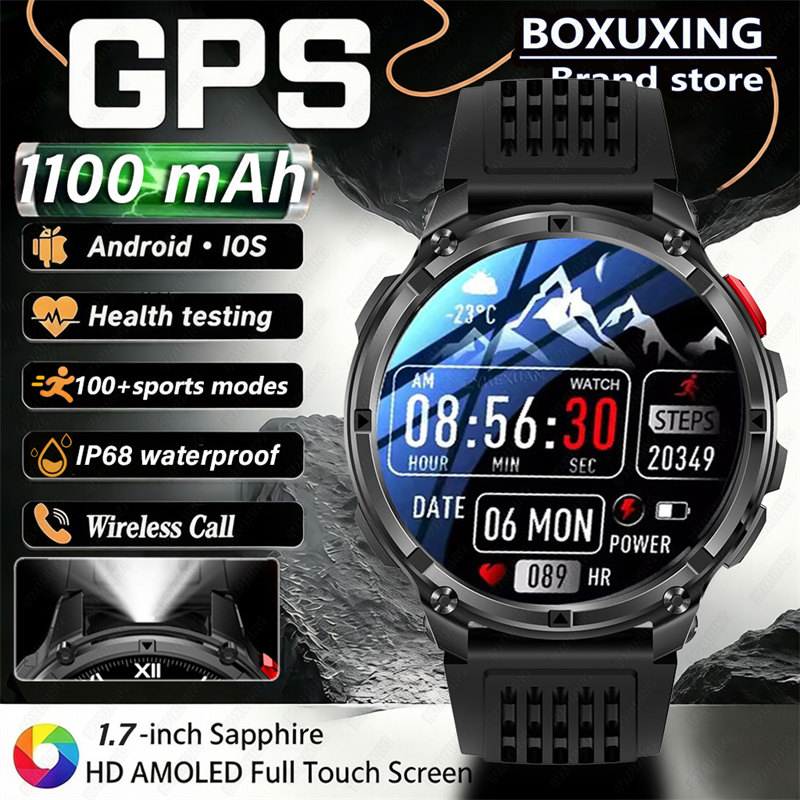 2026 New 1100mAh Large Battery - Heart Rate Gps Watch review and price