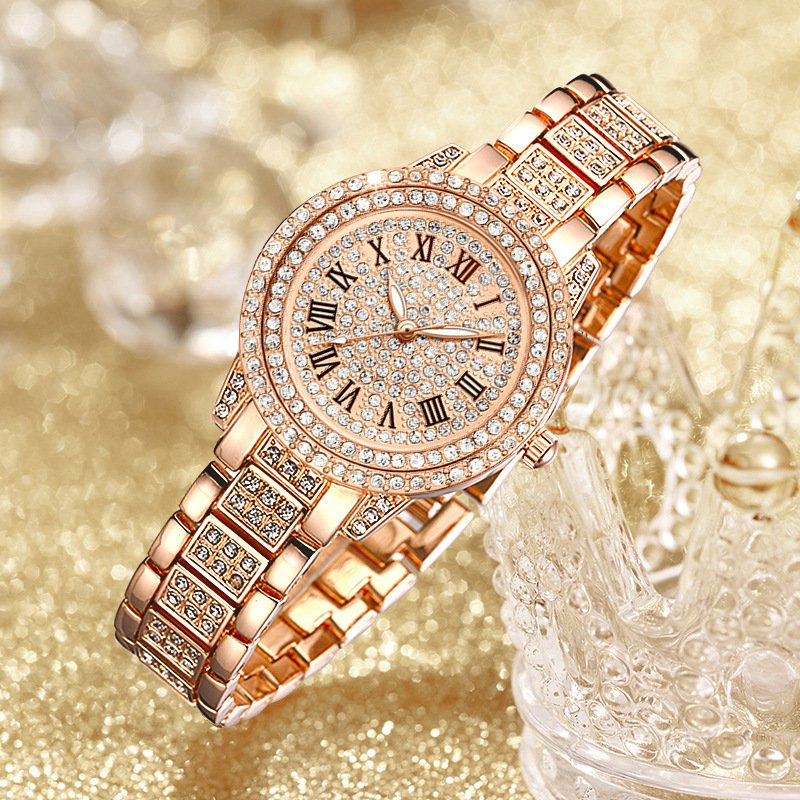 Women's Luxury Crystal Exquisi - Minimalist Thin Watch review and price