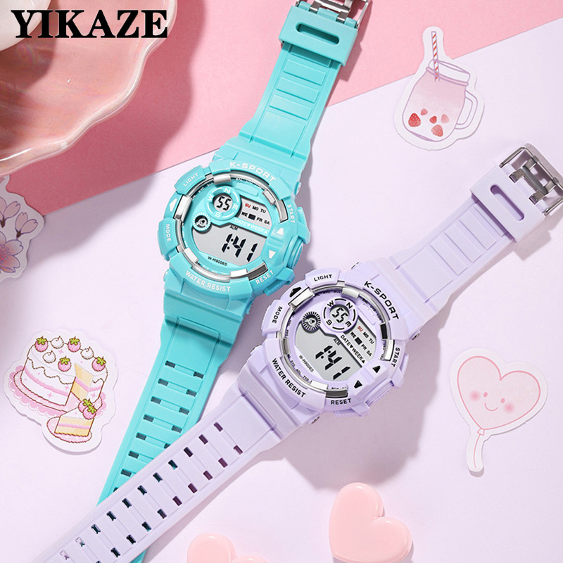 YIKAZE Kids Watches Fashion Lu - Smartwatch Digital Watches For Kid Boy With Alarm review and price