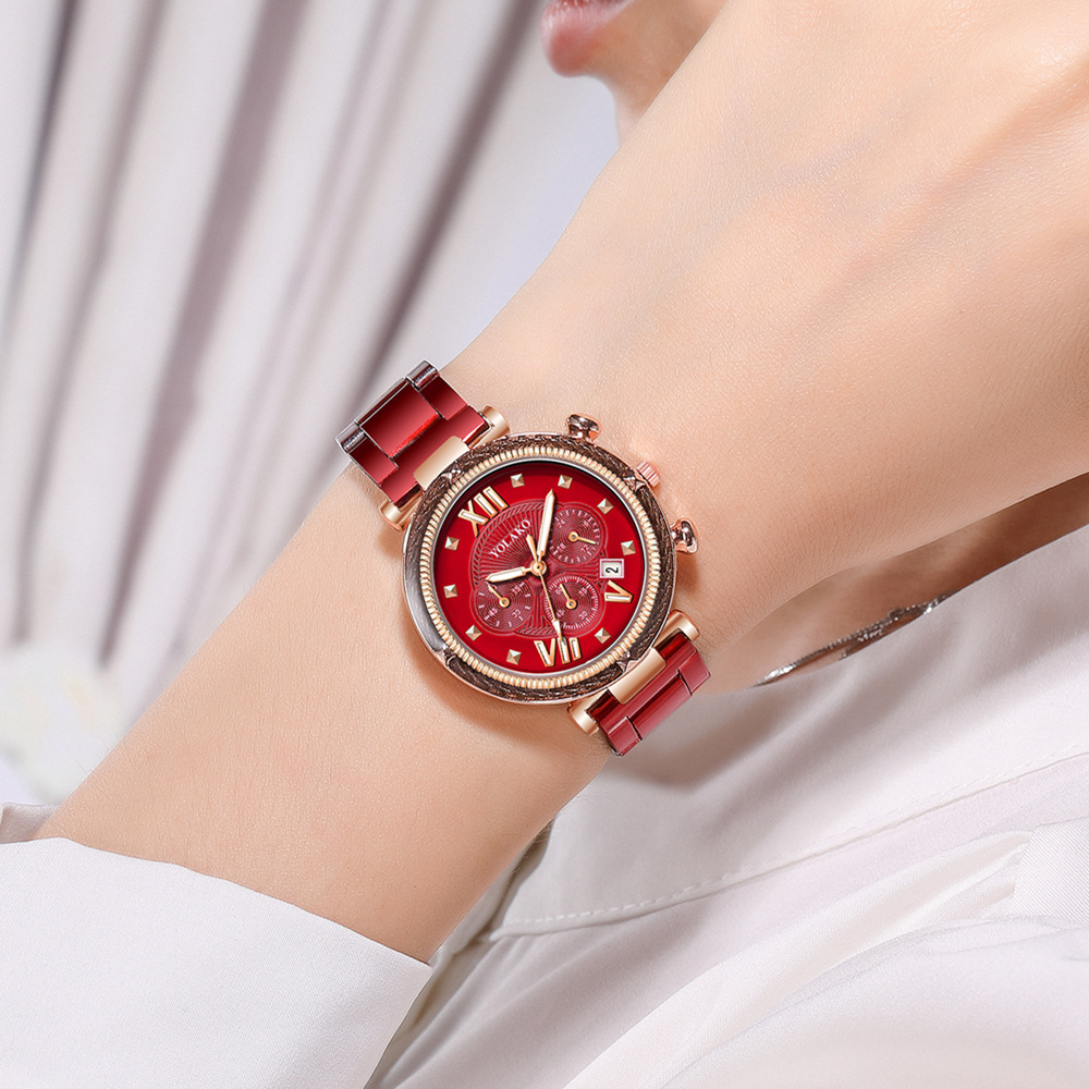 Fashion 5pcs Watch Set Women B - Minimalist Thin Watch review and price