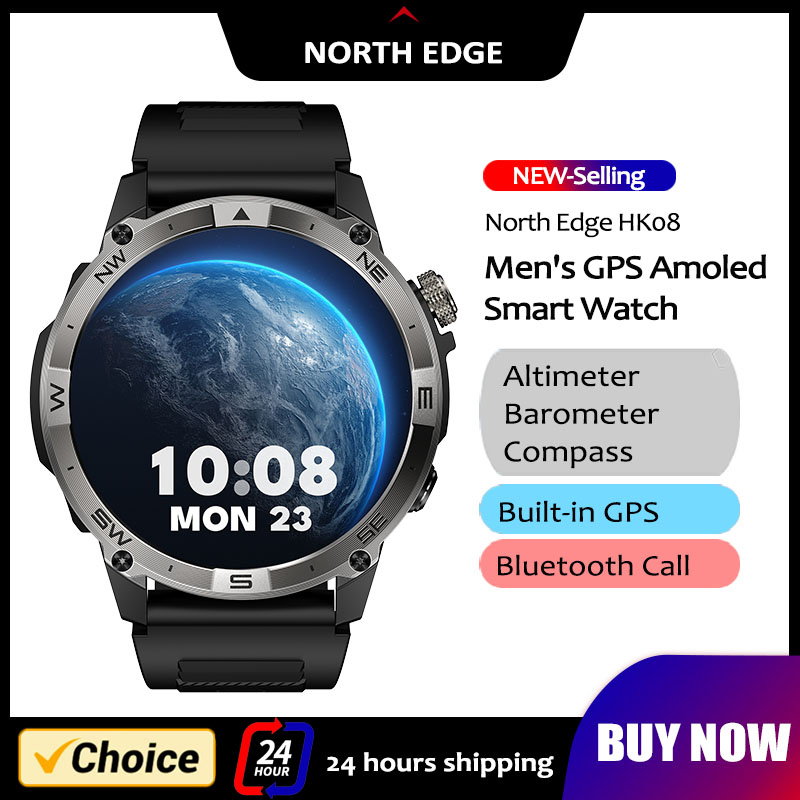 NORTH EDGE GPS Sports Smart Wa - Heart Rate Gps Watch review and price