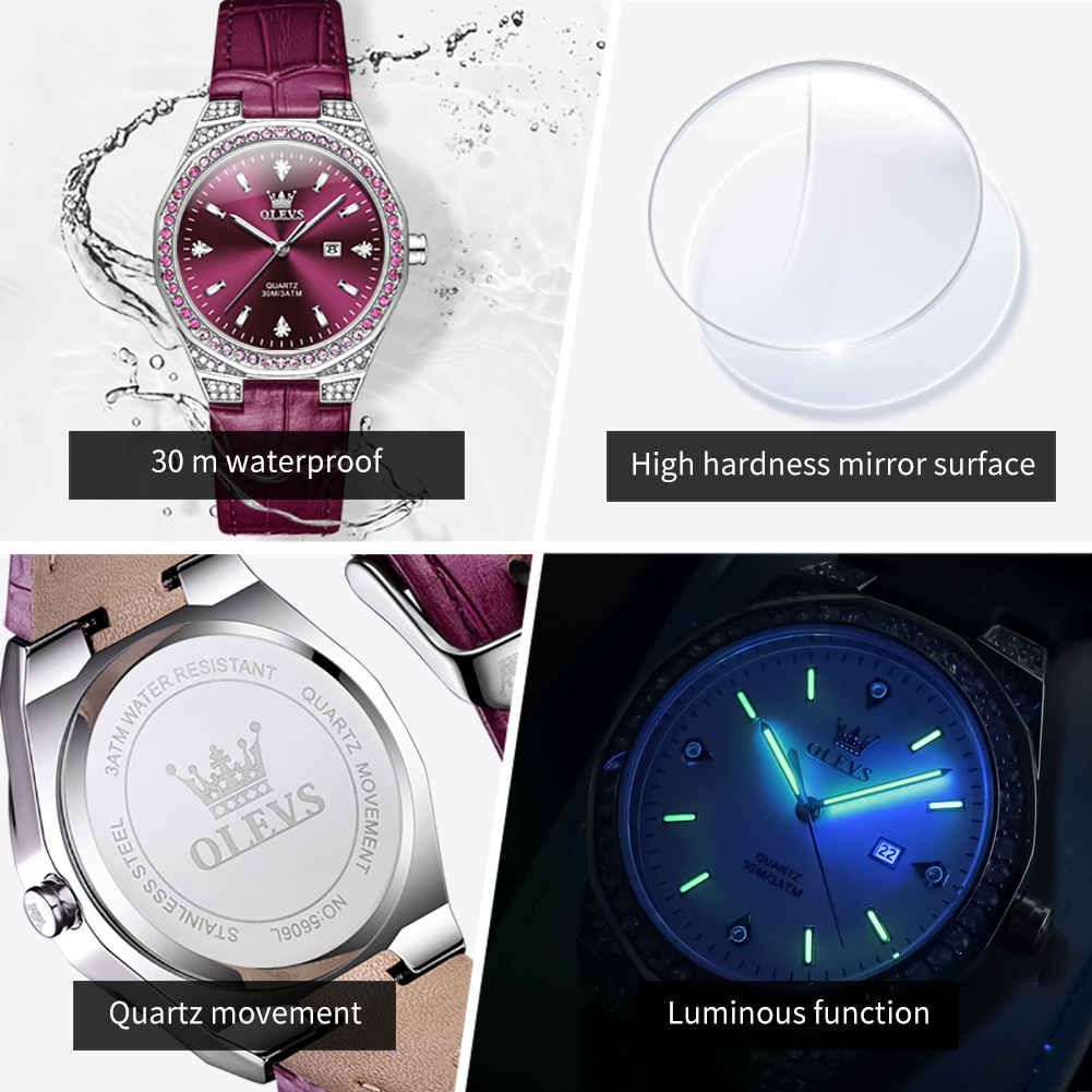 OLEVS Original Women's Watches - Minimalist Thin Watch review and price