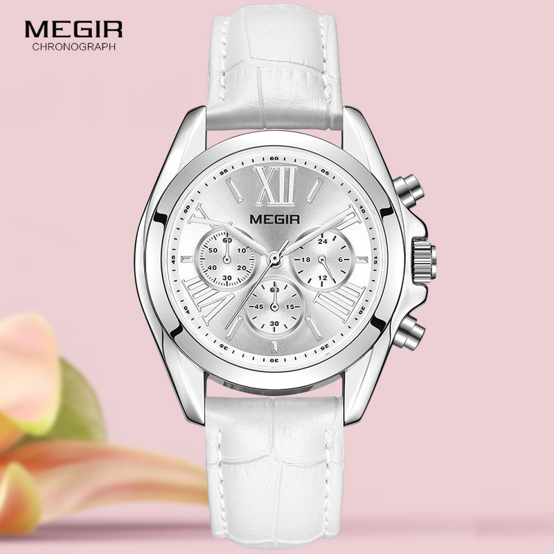 MEGIR2019 New Luxury Leather W - Minimalist Thin Watch review and price