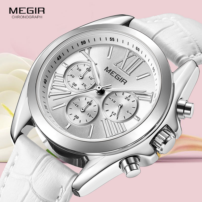 MEGIR2019 New Luxury Leather W - Minimalist Thin Watch review and price