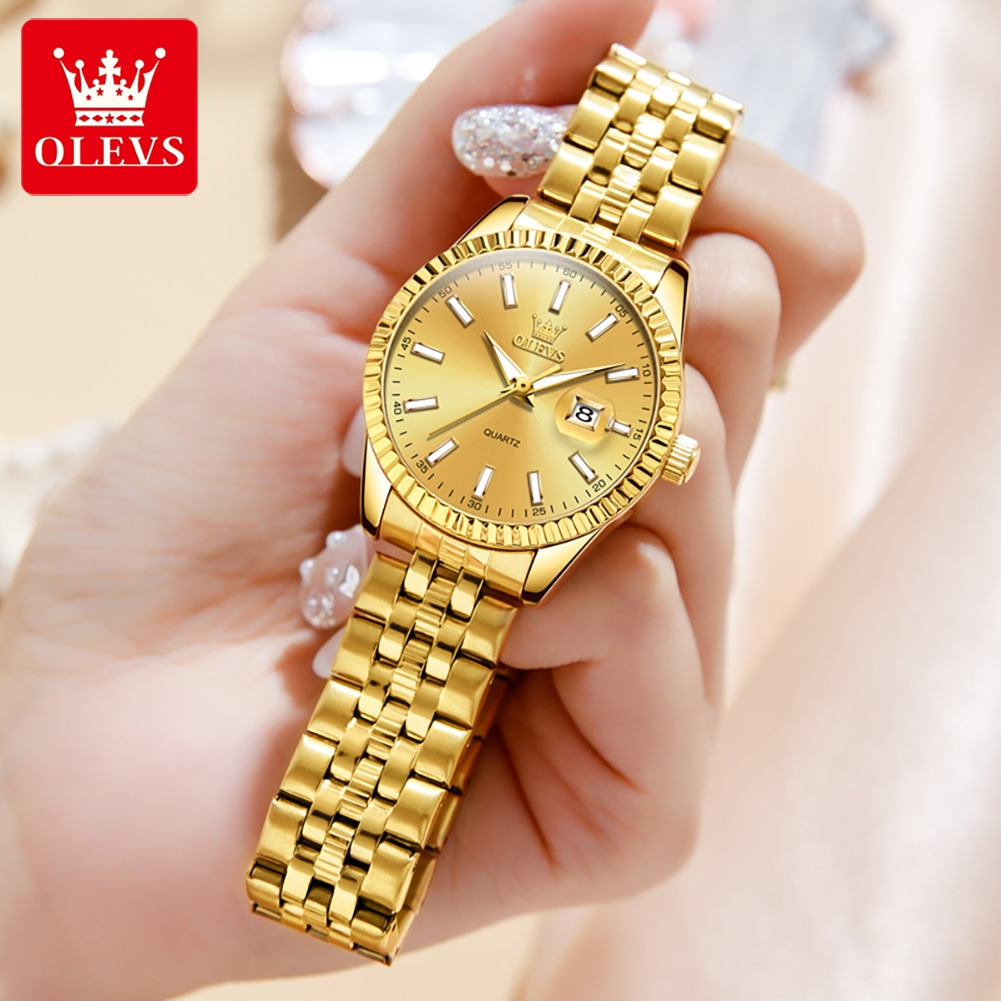 OLEVS 5593 Quartz Women's Watc - Minimalist Thin Watch review and price