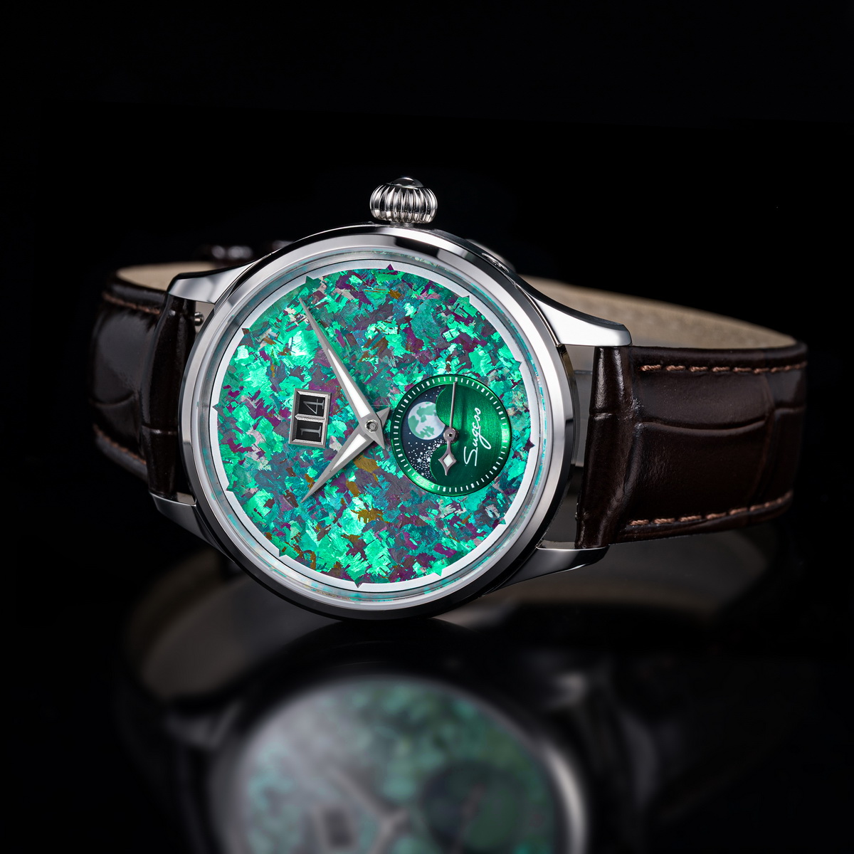 Sugess Watch of Men Moonphase  - Seiko Watch Presage review and price
