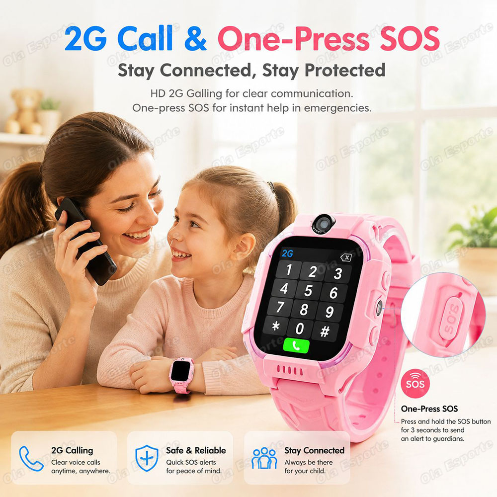 2026 New 5G Kids GPS Smart Wat - Smartwatch Watches Gift For Girls review and price