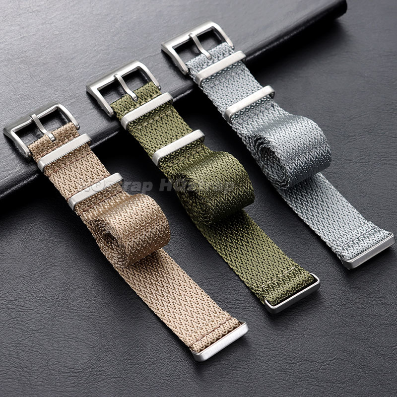 Canvas Nylon Watch Band 18mm 2 - Omega Watches Smartwatch review and price