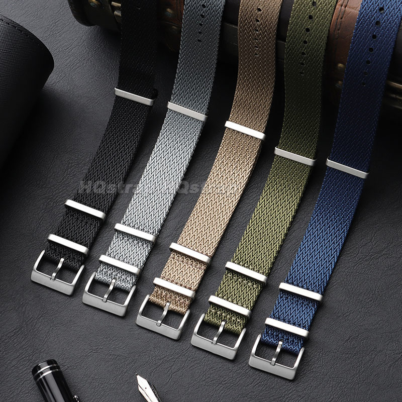Canvas Nylon Watch Band 18mm 2 - Omega Watches Smartwatch review and price