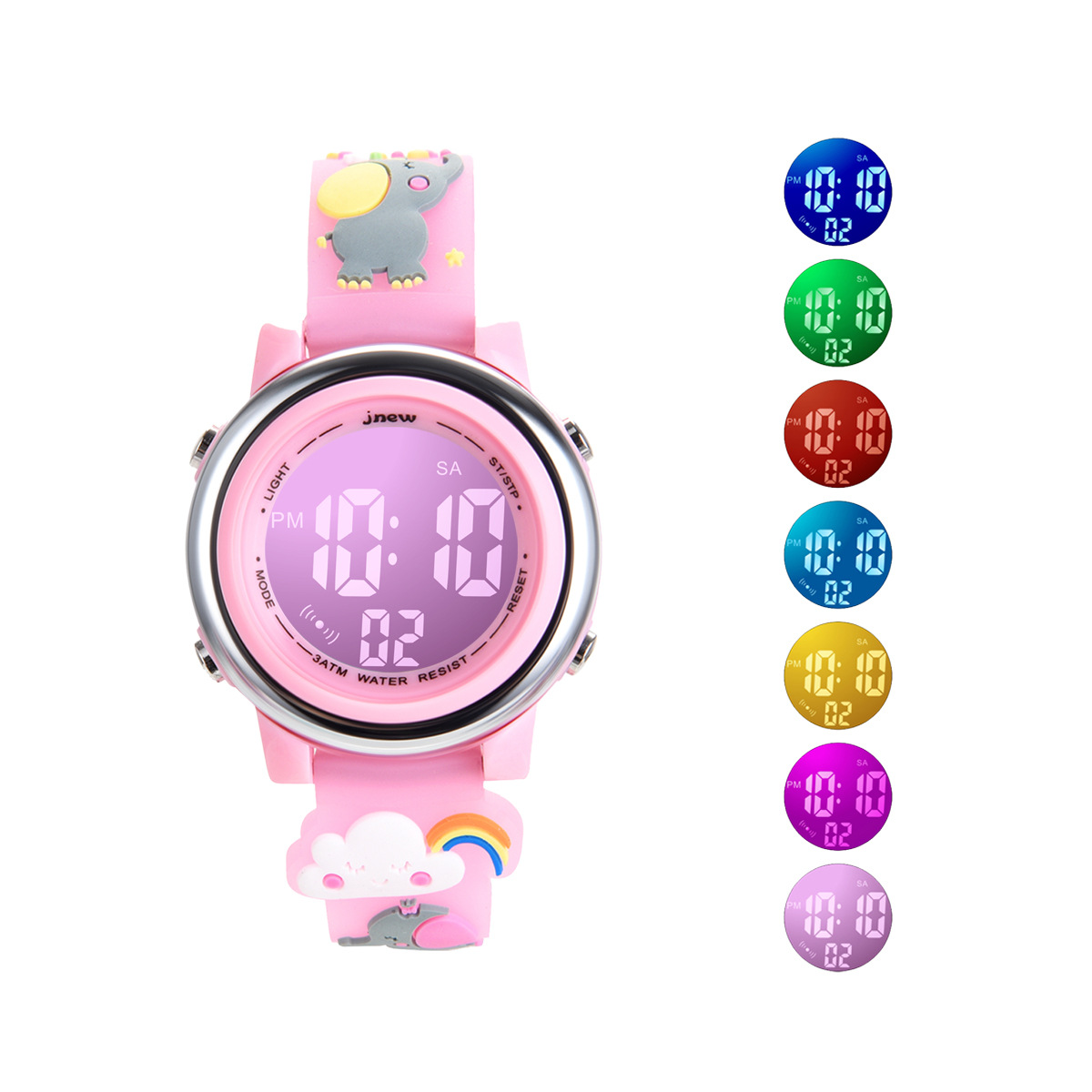 UTHAI H120 Children's Cartoon  - Smartwatch Digital Watches For Kid Boy With Alarm review and price