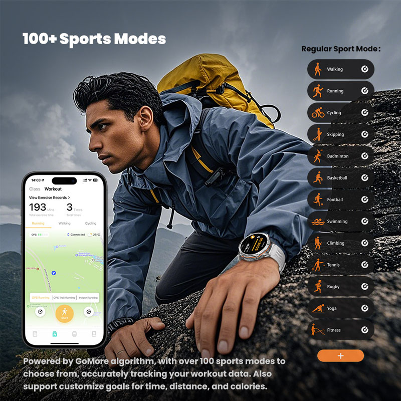 2026 New Military TANK X3 Smar - Smartwatch Watches For Men With Gps review and price