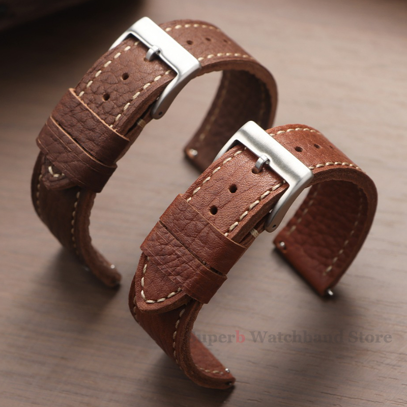 Cowhide Watch Band 20mm 22mm 2 - Omega Watches Smartwatch review and price