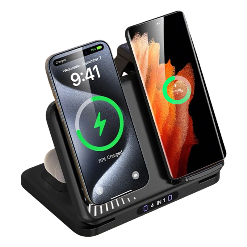 4 in 1 Dual Phone Wireless Cha - Smartwatch Watches Xiaomi review and price