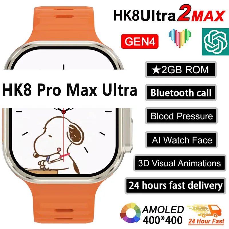 New Series 9 Watch PK HK8 PRO  - Smartwatch Watches For Men With Gps review and price