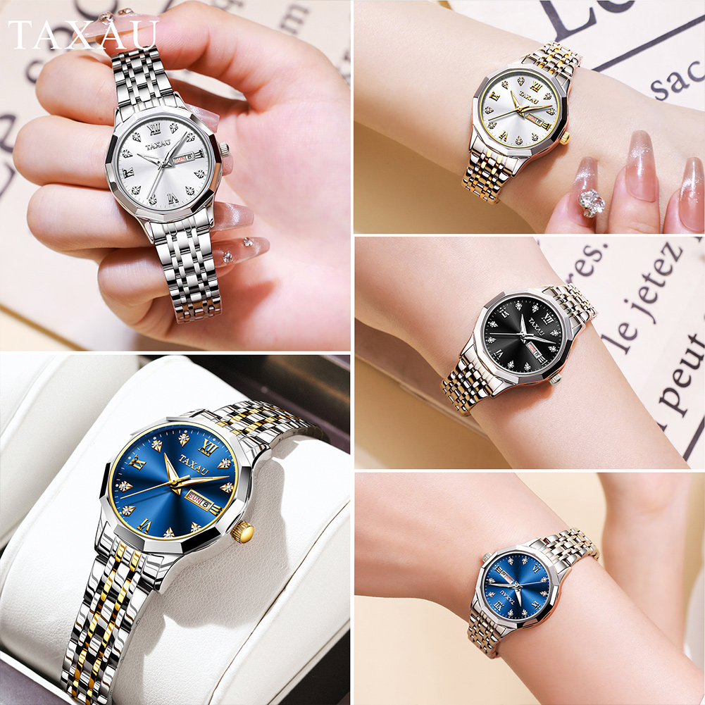 OLEVS Fashion Golden Watch for - Minimalist Thin Watch review and price