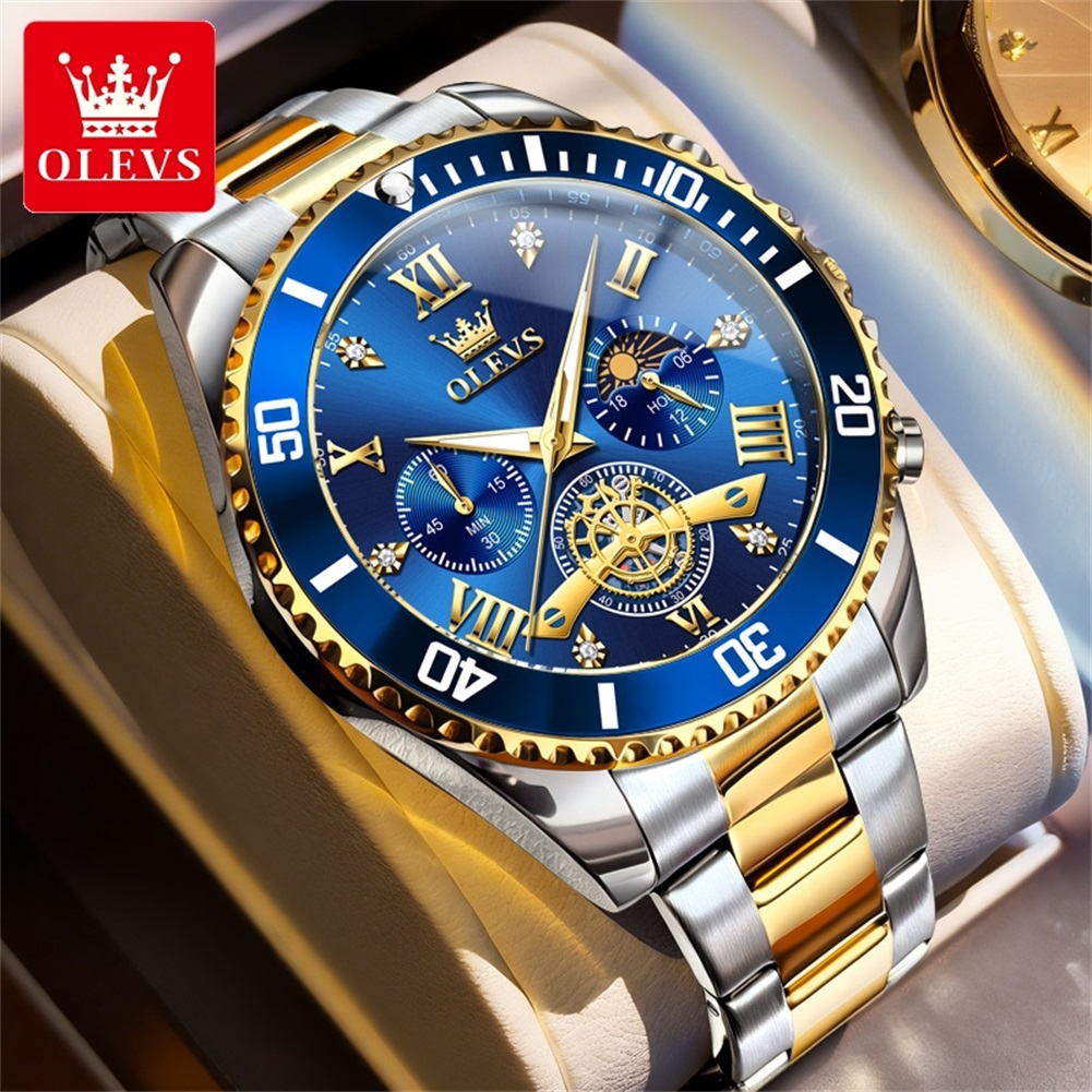 Luxury OLEVS Quartz Gold Metal - Smartwatch Luxury Watches review and price