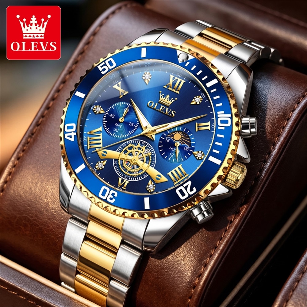 Luxury OLEVS Quartz Gold Metal - Smartwatch Luxury Watches review and price