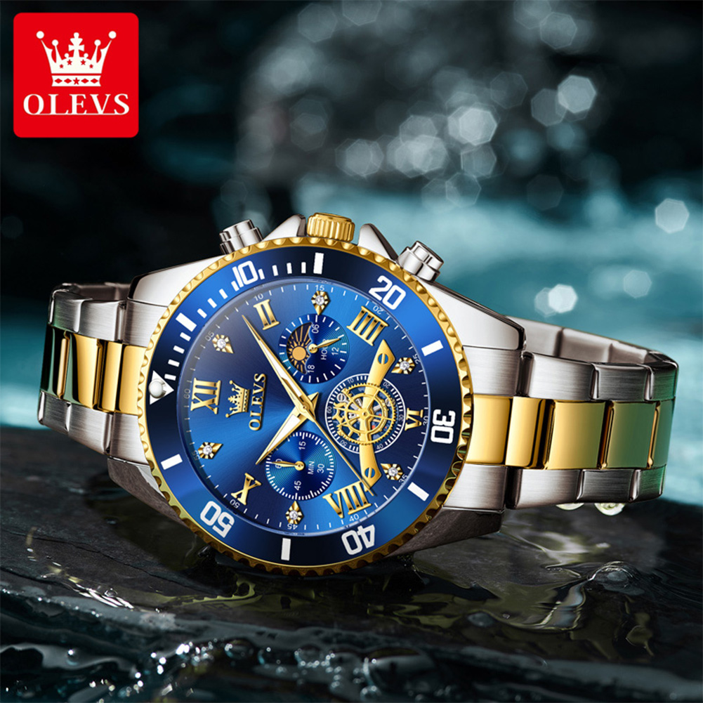 Luxury OLEVS Quartz Gold Metal - Smartwatch Luxury Watches review and price