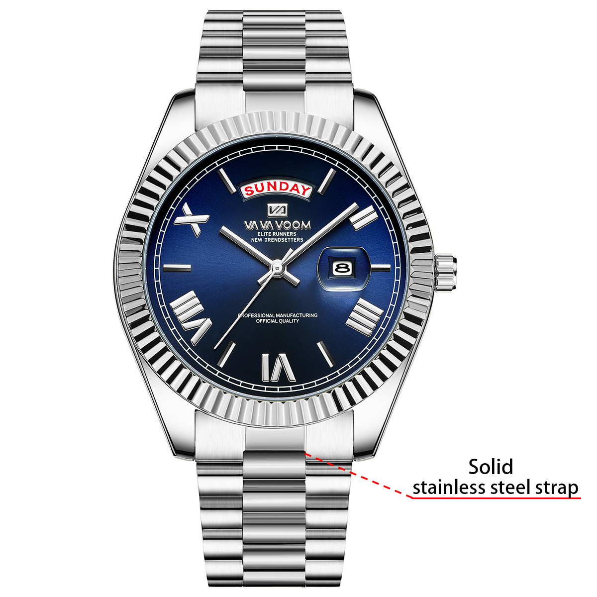Business Quartz Watch Men Soli - Smartwatch Luxury Watches review and price