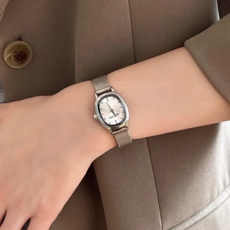 Small Oval Dial Green Watch Si - Minimalist Thin Watch review and price