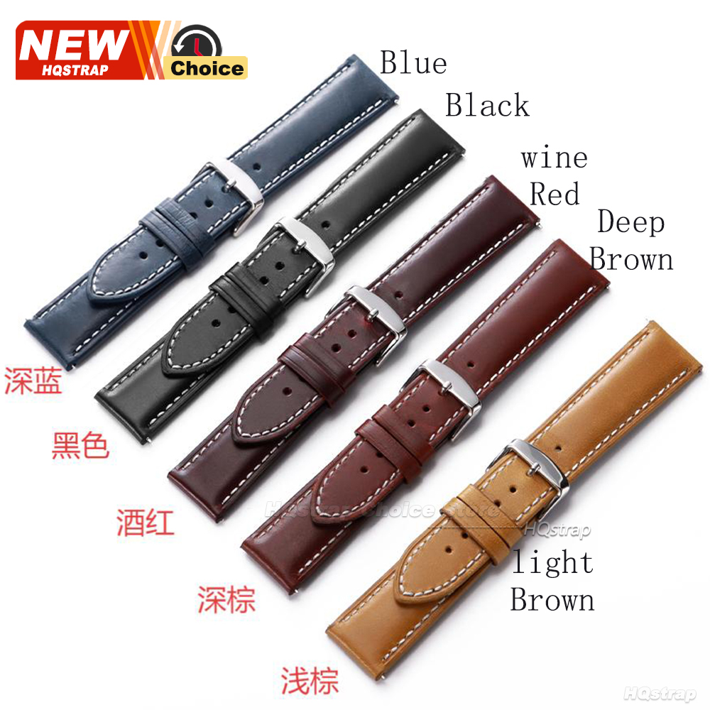 New Oil Wax Strap 16mm 18mm 20 - Omega Watches Smartwatch review and price