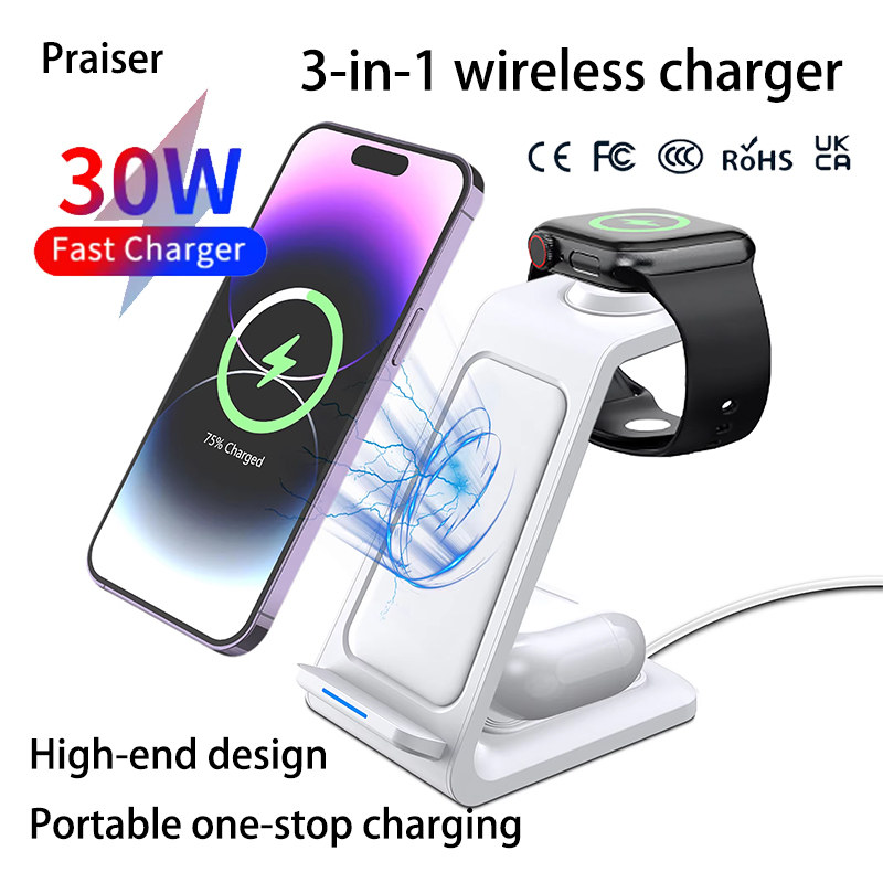 15W 3 in 1 Wireless Charger St - Smartwatch Watches Xiaomi review and price
