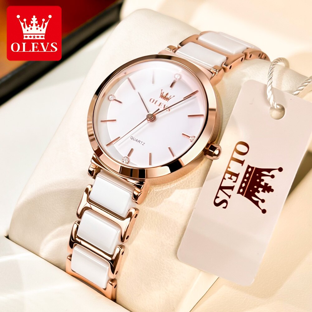 OLEVS Fashion Women Watches Re - Minimalist Thin Watch review and price