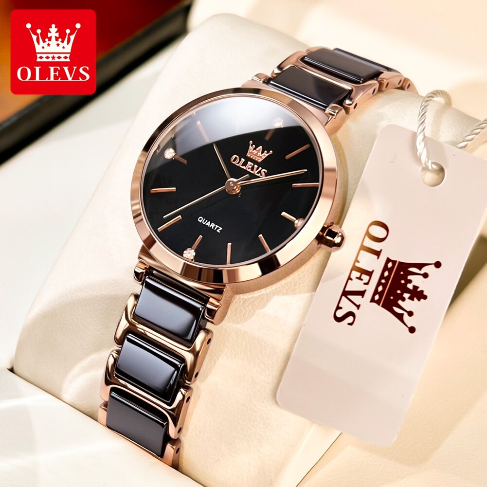 OLEVS Fashion Women Watches Re - Minimalist Thin Watch review and price