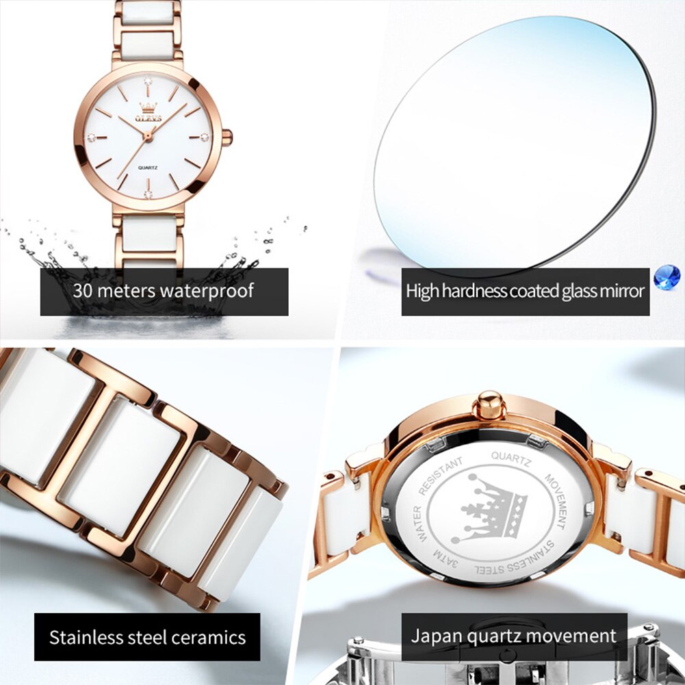 OLEVS Fashion Women Watches Re - Minimalist Thin Watch review and price