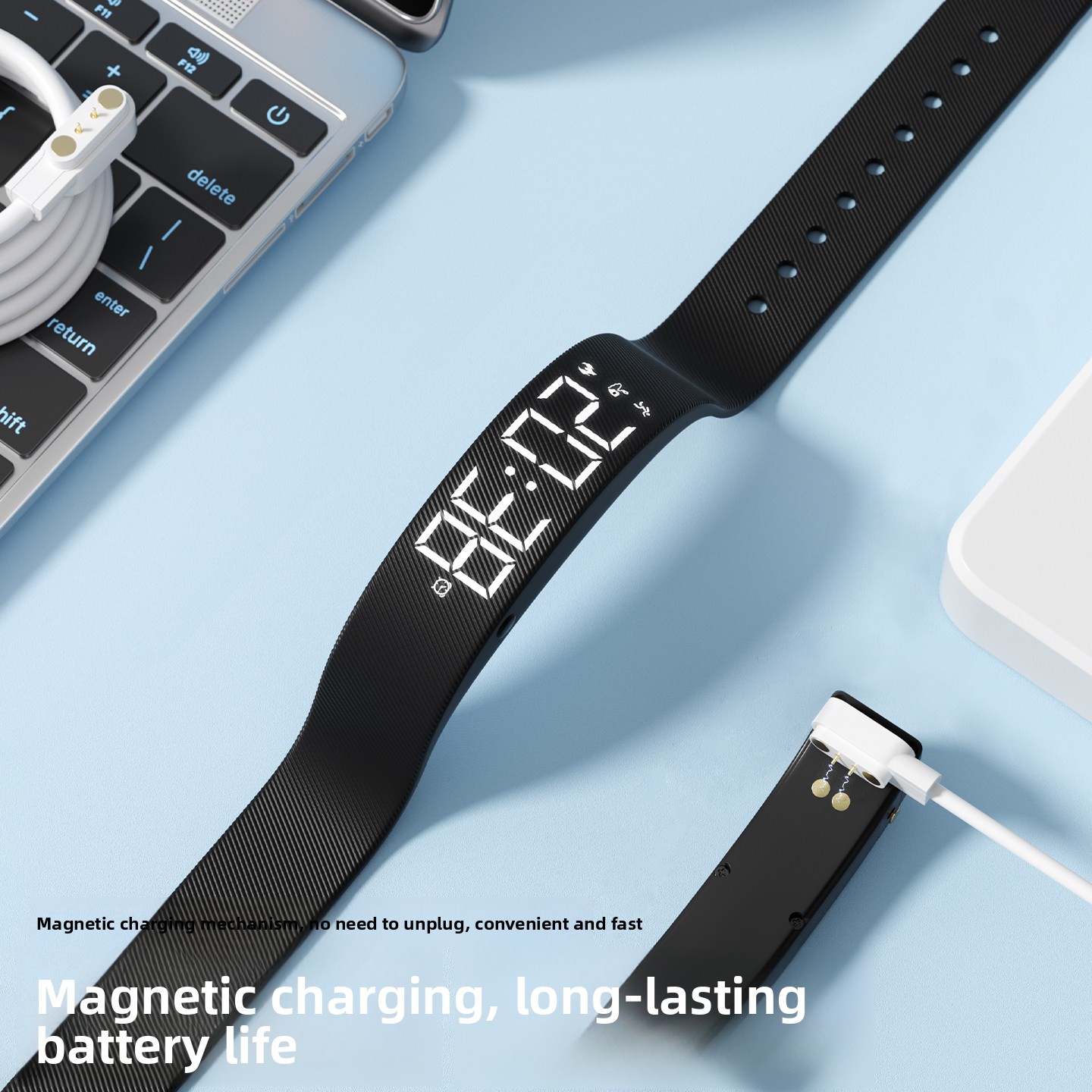 2026 New Korean Simple Watch W - Smartwatch Digital Watches For Kid Boy With Alarm review and price