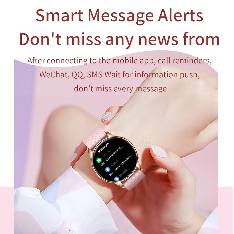 Smart Full Circular Fashion Wa - Smartwatch Timex Watches For Women review and price
